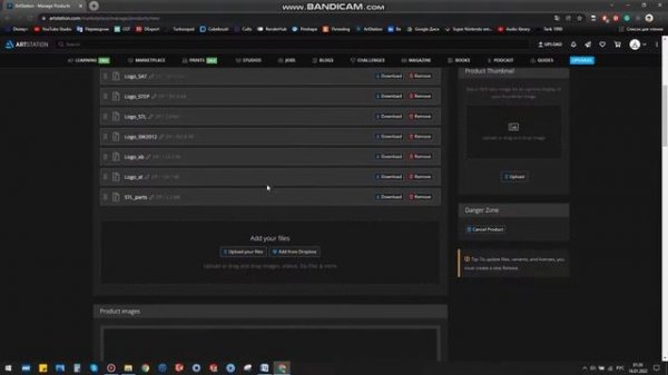 Как выложить 3D модель на продажу на Artstation