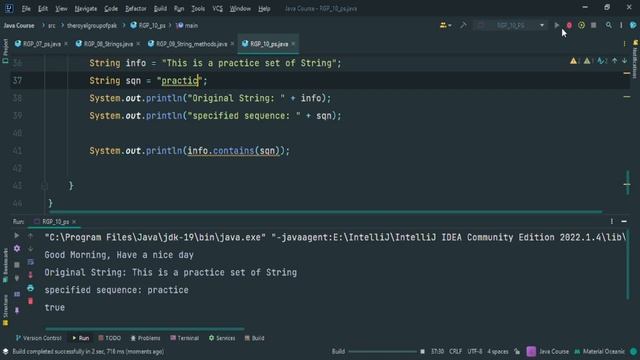 Java Lecture 10 Practice set | Strings Practice in Java | the royal group of Pak смотреть онлайн