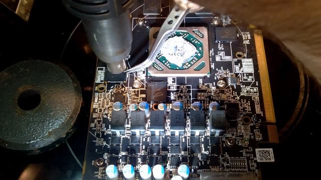 Ремонт RX570 в одной минуте