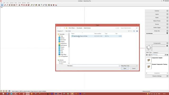 SketchUp Plugin Tutorial | Installing SketchUcation Tools 2.0 смотреть онлайн