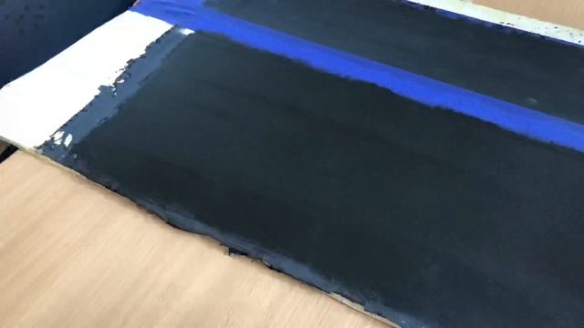 Магнитная, грифельная краски. Способ нанесения. смотреть онлайн