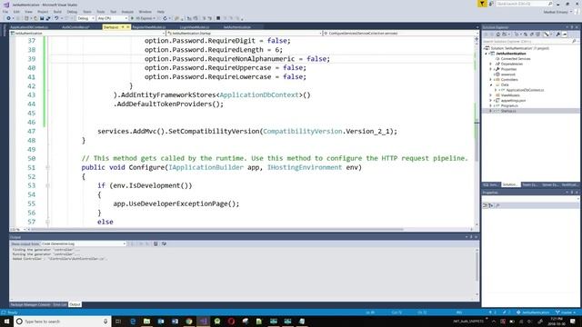 JWT token authentication in ASP.NET Core 2.1 with Visual Studio 2017 смотреть онлайн