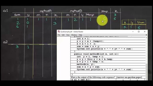 Tracing a Java Program with Classes & Objects смотреть онлайн