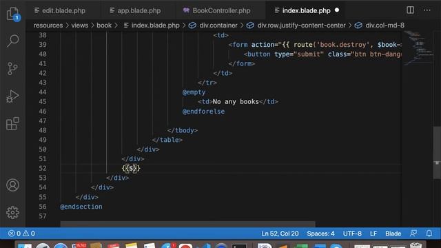 Laravel 8 : Basic app for beginners: 11 add pagination смотреть онлайн