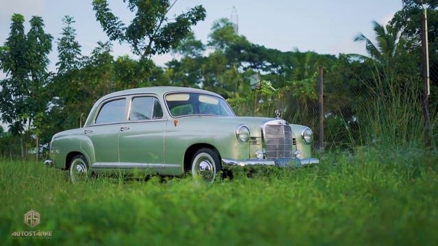Mercedes Benz Ponton Restoration with complete interior furnishing and exterior repaint | Autostark смотреть онлайн