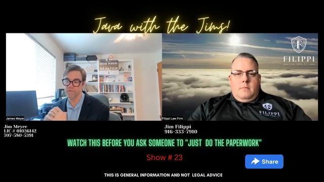 Java with the JIMs Show 23 Asking an agent to "Just do the paperwork" смотреть онлайн