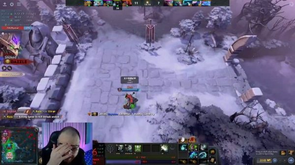 Dota 2 Rubick Gameplay - Support Rubick Dota 2 Gameplay(position 4)