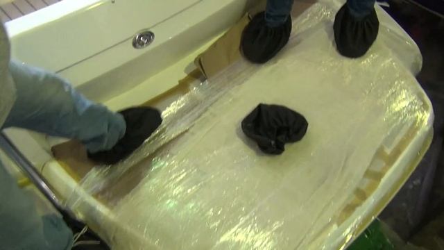 Катер СИРИУС 25 от ЭВОЛЮШН МОТОРС - обзор на производстве. смотреть онлайн