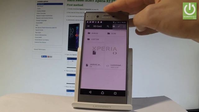 How to Format SD Card in SONY Xperia XZ - Erase & Clear Micro SD смотреть онлайн