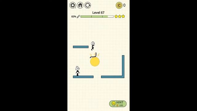 Flipped!-Magic Line Level 67 - 3 Stars Walkthrough смотреть онлайн