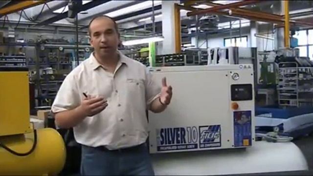 Винтовой компрессор для автосервиса FIAC New Silver  Винтовые компрессоры