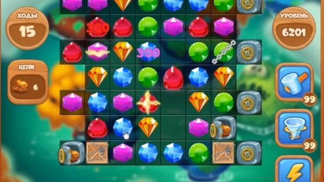 Сокровища пиратов 6201 уровень смотреть онлайн