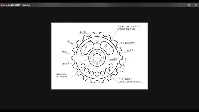 AutoCAD 2D Beginner Drawing Practice Tutorial -16 смотреть онлайн