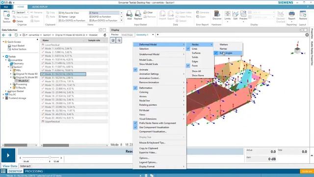 Simcenter Testlab Geometry Display смотреть онлайн