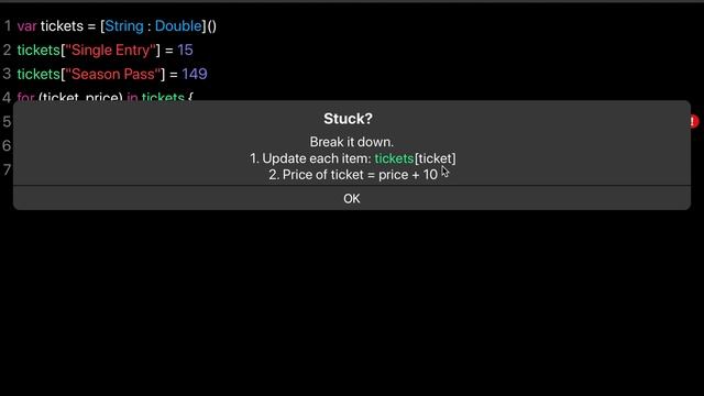 Learn Swift: Iterate over dictionary using key, value pair (Chapter 8 Challenge 1B) смотреть онлайн