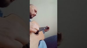 Фрагмент пьесы для гитары - Guitar piece fragment