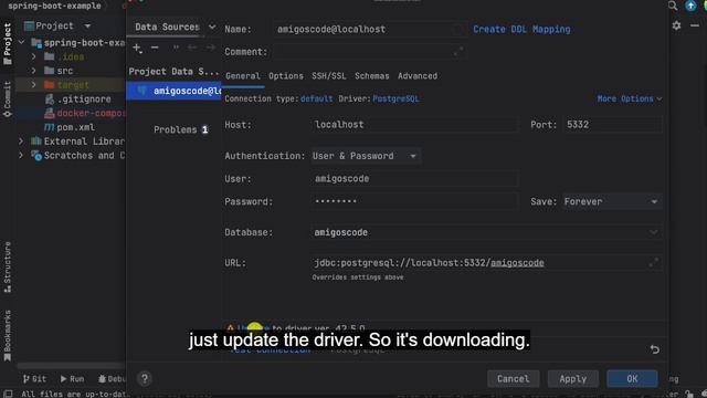0062 Connecting to DB using IntelliJ IDEA смотреть онлайн
