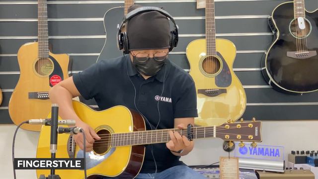 YAMAHA LL6M A.R.E Sound Test (No Effect) Strumming & Fingerstyle смотреть онлайн