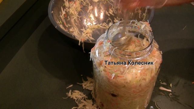 Квашеная капуста как в деревне! Просто и ОЧЕНЬ ВКУСНО!!! смотреть онлайн