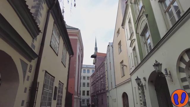 Это тоже #Рига. Вецрига Прогулка по улицам Вецпилсетас и Алксня смотреть онлайн