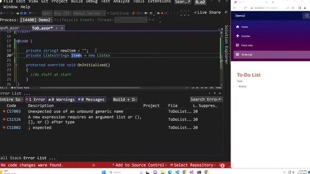 Blazor WebAssembly Demo: The Next Big Thing? смотреть онлайн