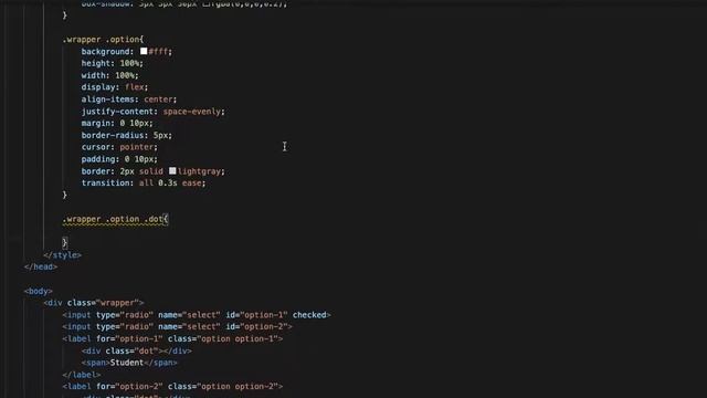 Custom Radio Buttons Using HTML CSS смотреть онлайн