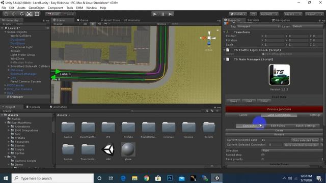 Adding Traffic To Roads With ITS Unity #8 | Rikshaw Simulator Game Course In Urdu / Hindi смотреть онлайн