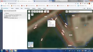 Координаты кадастрового участка за минуту из сайта https://kosmosnimki.ru
