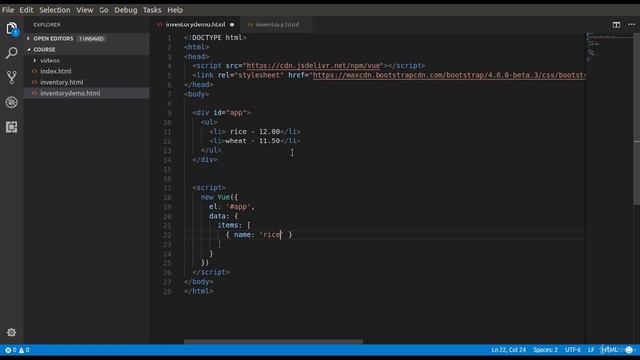 Learn Vue.js (Basic List and Styling) (2/5) || Easy Bangla Tutorials || Our first live project смотреть онлайн