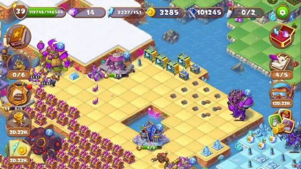 (Game Mergest Kingdom) Win the event ENERGY FEAST