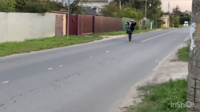 Стант на питбайке BSE 125 ph10 stunt❤️? смотреть онлайн