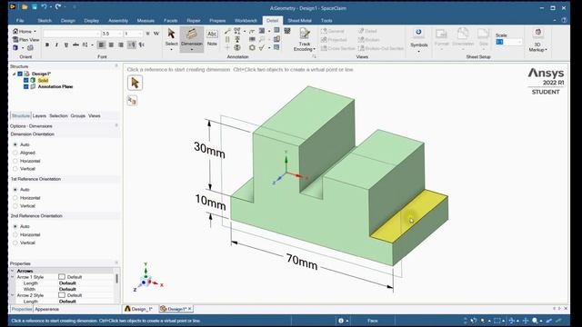 ANSYS SpaceClaim: Meshing | How to Generate a High-Quality Mesh Part-1 смотреть онлайн