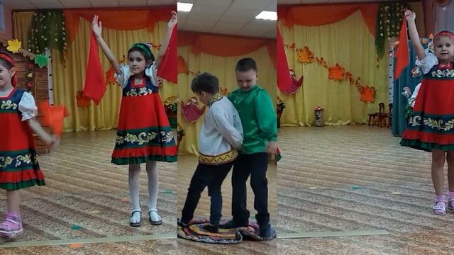 Весёлое гуляние у Анечки в детском саду смотреть онлайн