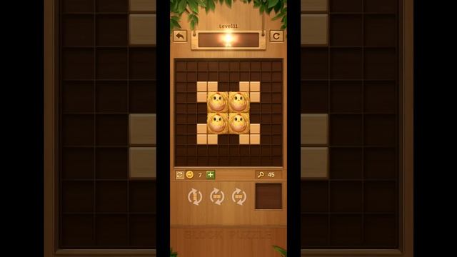 Wood Block Puzzle (Qblock) by Beetles Studio - free block puzzle game for Android and iOS - gamepla смотреть онлайн