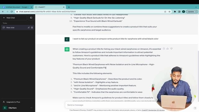 How to Use ChatGPT to Write Content for Product Listing on Amazon Title, Description, Bullet Point смотреть онлайн