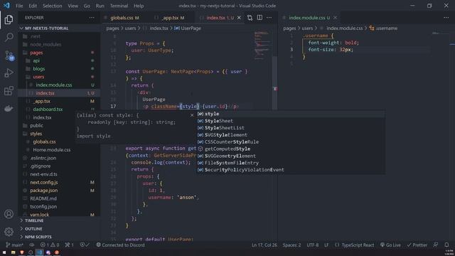 Next.js #6 - Styling with CSS & SCSS смотреть онлайн
