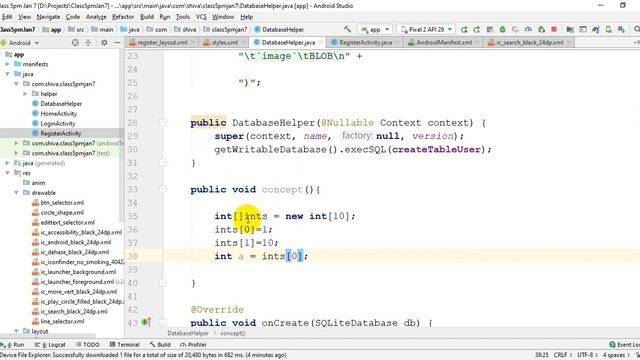 create table, insert data in Sqlite |Android tutorial (in nepali 2020) |#part_15 смотреть онлайн