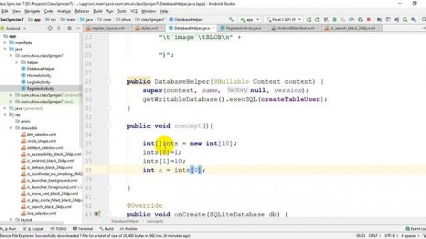 create table, insert data in Sqlite |Android tutorial (in nepali 2020) |#part_15