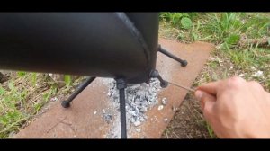 Furnace rocket from the tube / Печь ракета из трубы, реактивная печь.