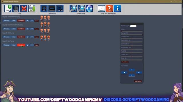 Tony's Universal Character Generator смотреть онлайн