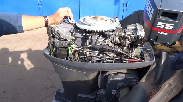 Ямаха 55 краткий обзор мотора смотреть онлайн
