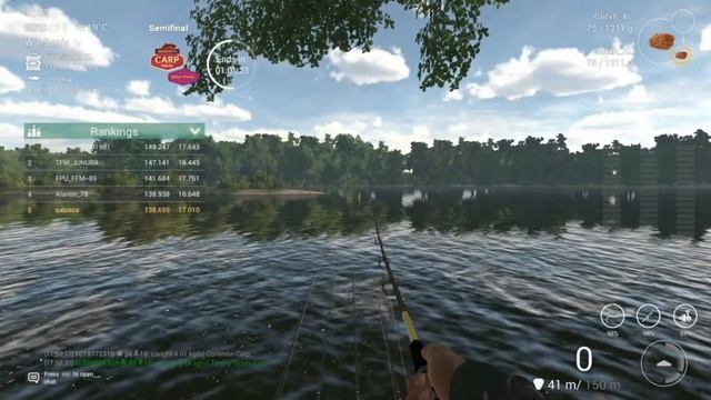 Fishing Planet Fisherman - Mighty Carp Tour SEMI-FINAL, Sander Baggersee Lake, Germany смотреть онлайн