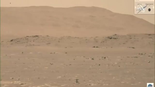 Ingenuity первый полет вертолета на Марсе . Как это было.