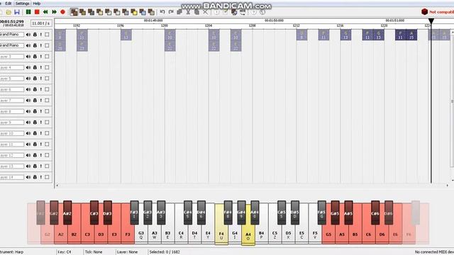 千本櫻 - Minecraft Note Block Studio смотреть онлайн