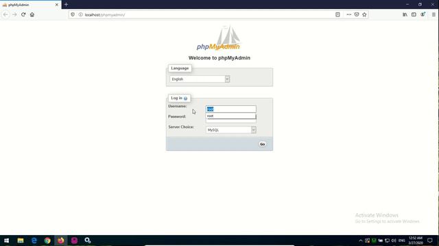 How to login phpmyadmin смотреть онлайн