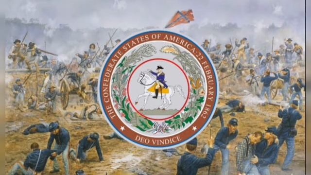Гимн КША (Конфедеративные Штаты Америки)-"To arms, in the land of Dixie" (К оружию, в земле Дикси) смотреть онлайн