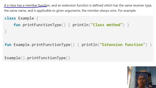 Kotlin Extension functions & properties : Companion object extensions :: Kotlin Tutorial – Part - 1 смотреть онлайн