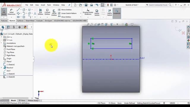 Solid works Tutorial Feature Tools #1 смотреть онлайн