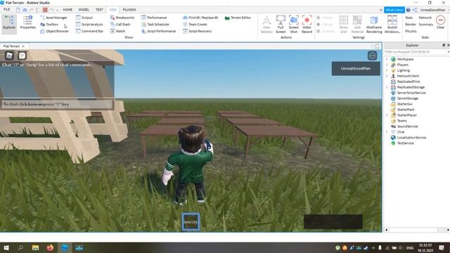 как создать рабочий пистолет в roblox studio смотреть онлайн