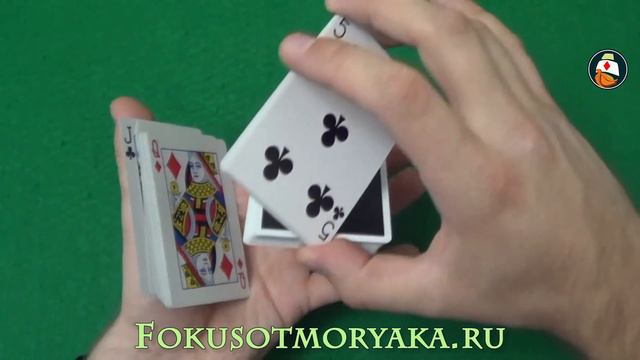 CARD FLOURISHES FOR BEGINNERS TUTORIAL "PEACOCK". COOL CARD FLOURISHES TUTORIAL смотреть онлайн